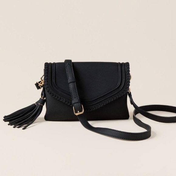 Free People Handbags - Free People x Violet Ray Black Crossbody Bag